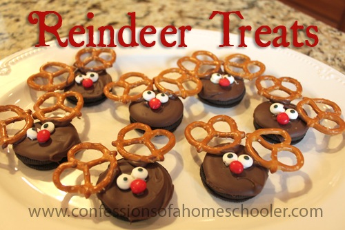 diy reindeer treats confessions of a homeschooler diy reindeer treats confessions of a homeschooler