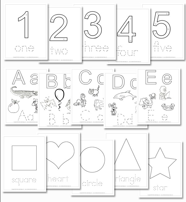 FREE Preschool Daily Learning Notebook Printables ...